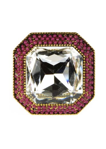 Lavender Rock Stretch Ring