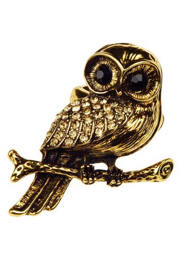 Bubo Owl Ring