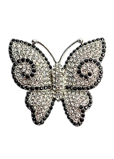 Crystal Butterfly Stretch Ring