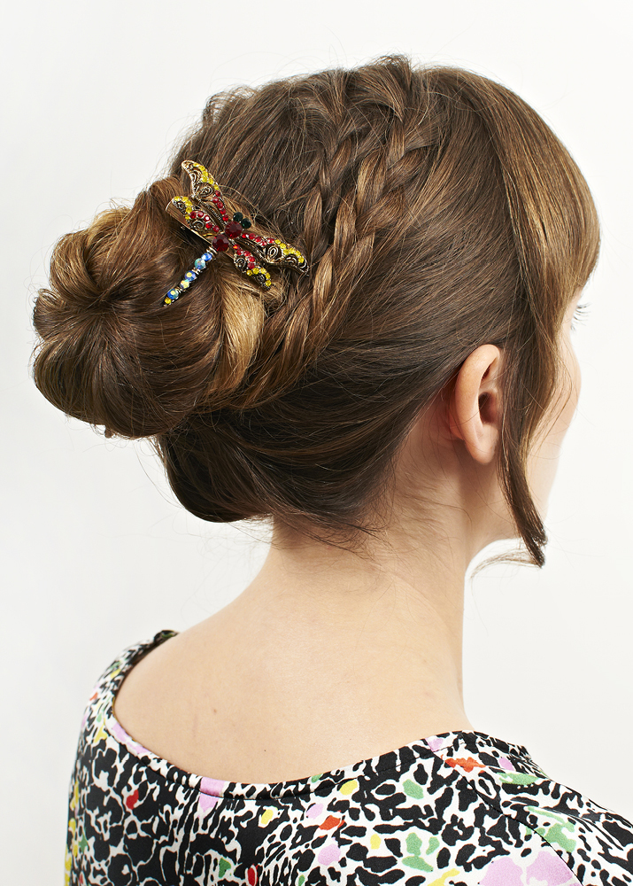 Rainbow Electric Crystal Dragonfly Brooch