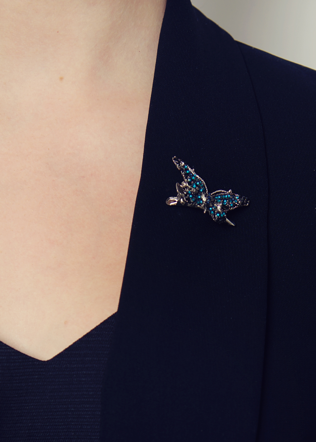 Ocean Mini Butterfly Hairclip & Brooch