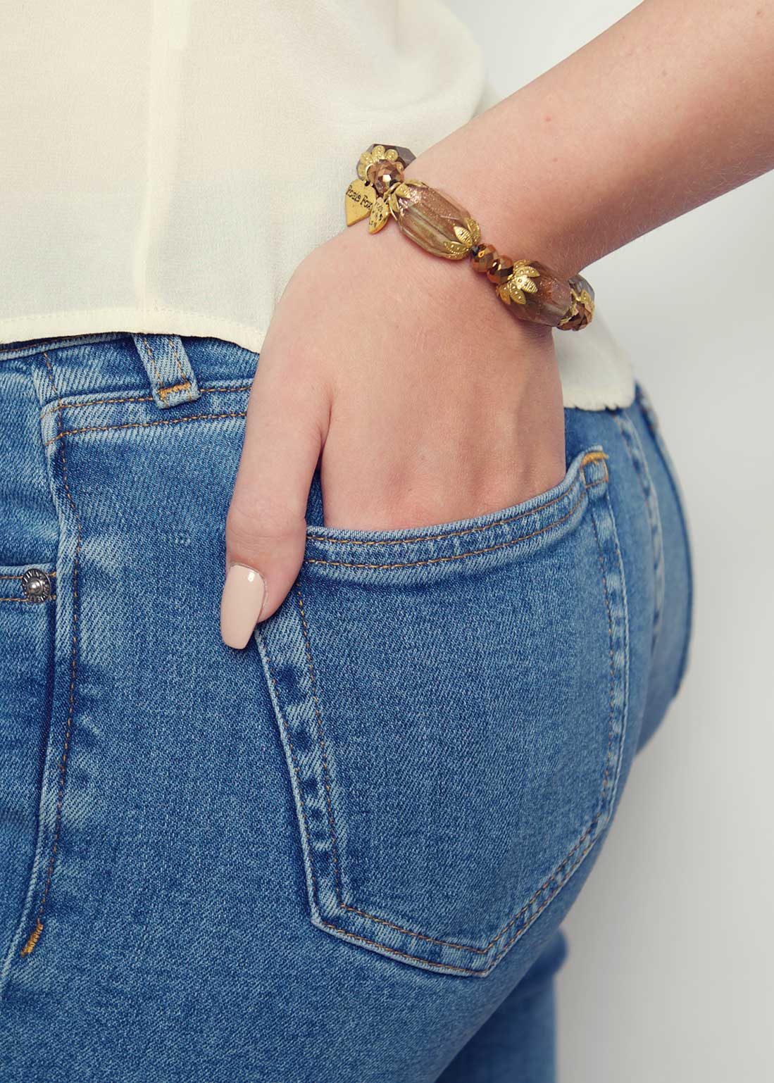 Golden Sandstone Bracelet