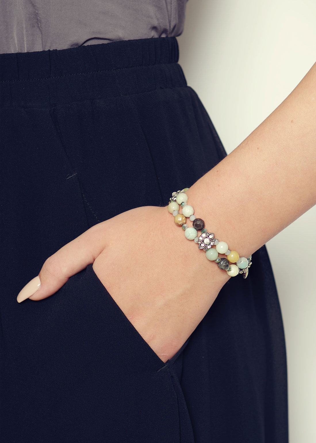 Amazonite Vintage Cuff