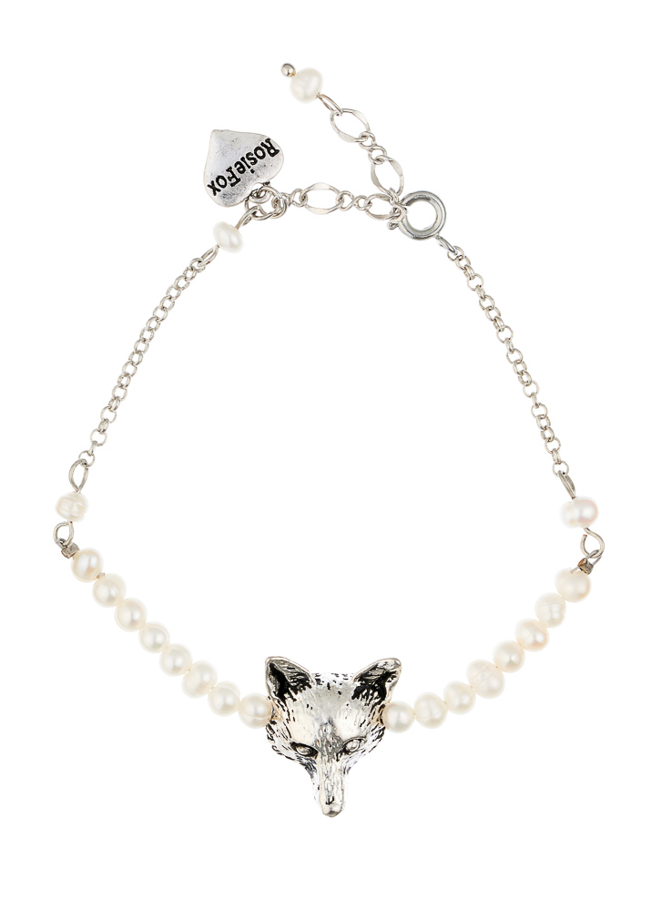 Freshwater Pearl Fox Chain Bracelet