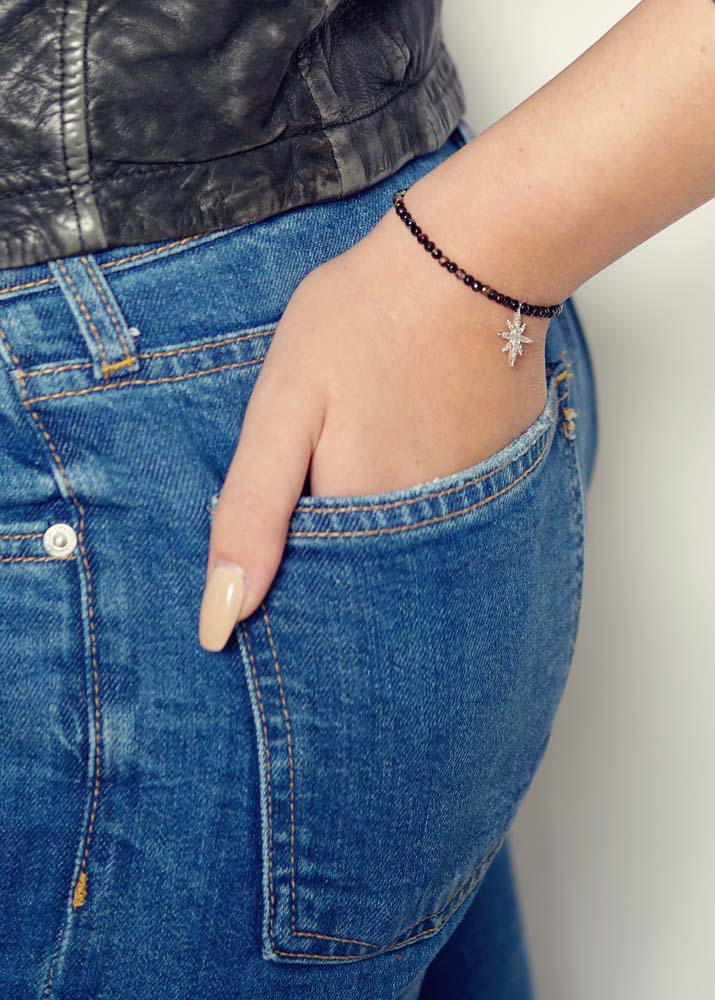 Cafe Noir Star Agate Bracelet