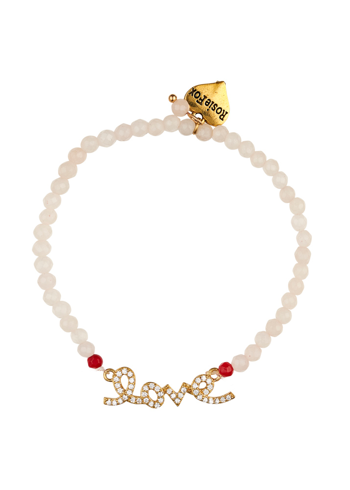 Ruby Rose Love Bracelet