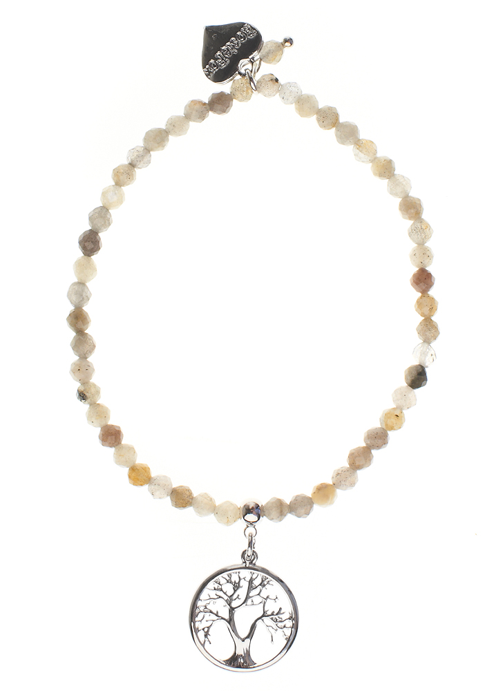 Labradorite Tree of Life Bracelet