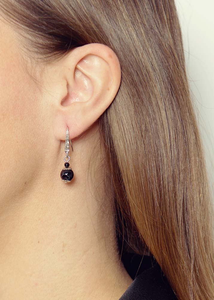 Cafe Noir Agate Earrings
