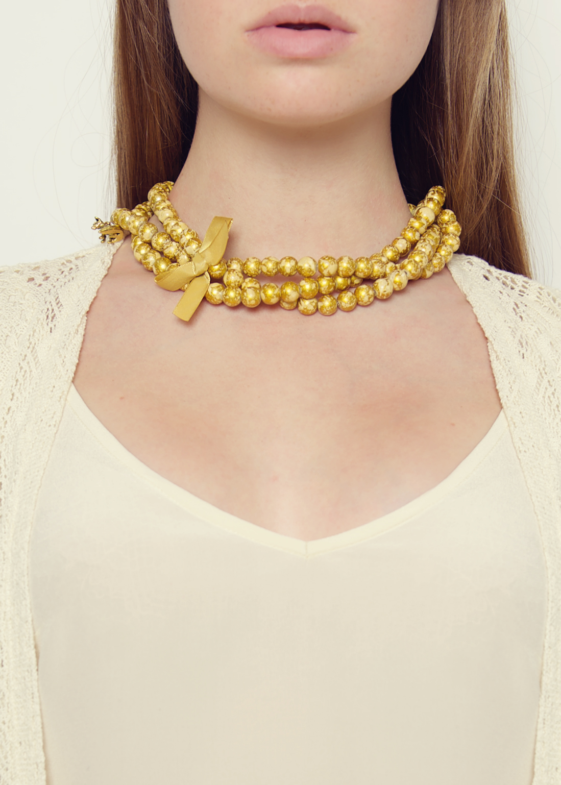 Golden Foxy Lady Necklace