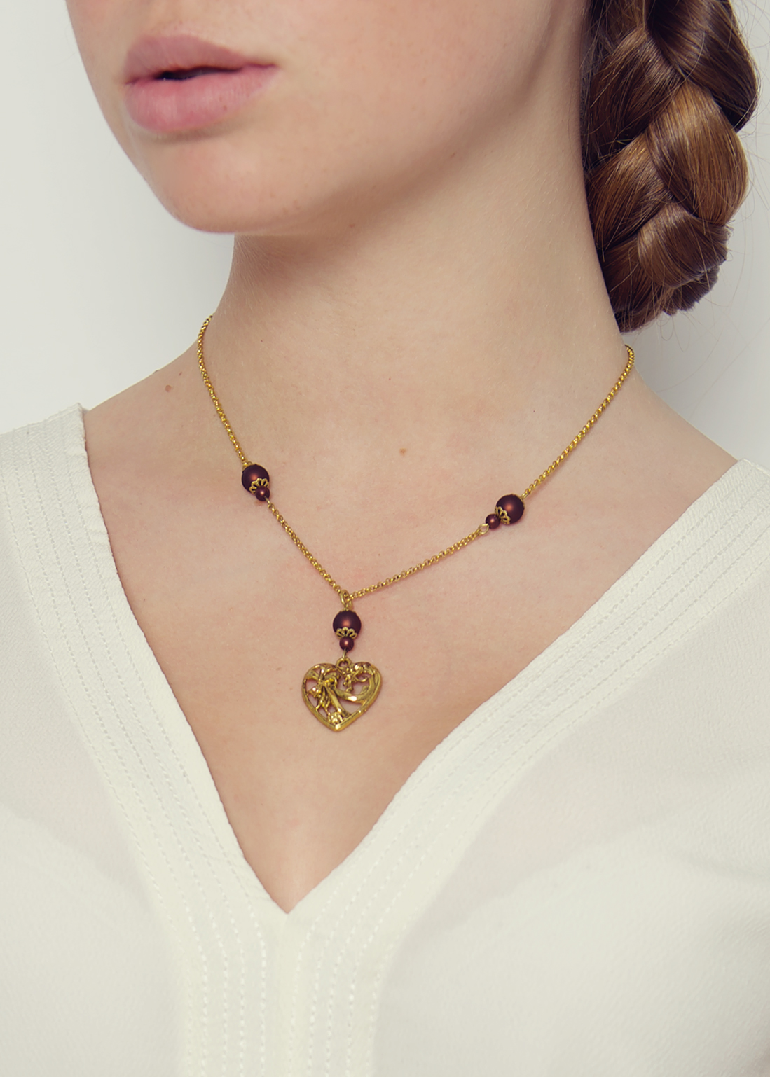 Coco Heart Necklace