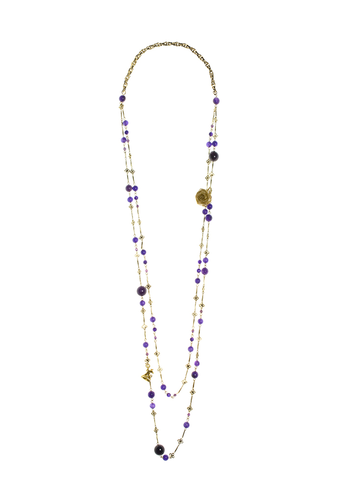 Purple Vixen Necklace
