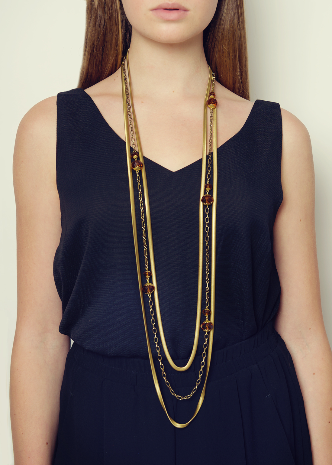 Amber Chain Necklace