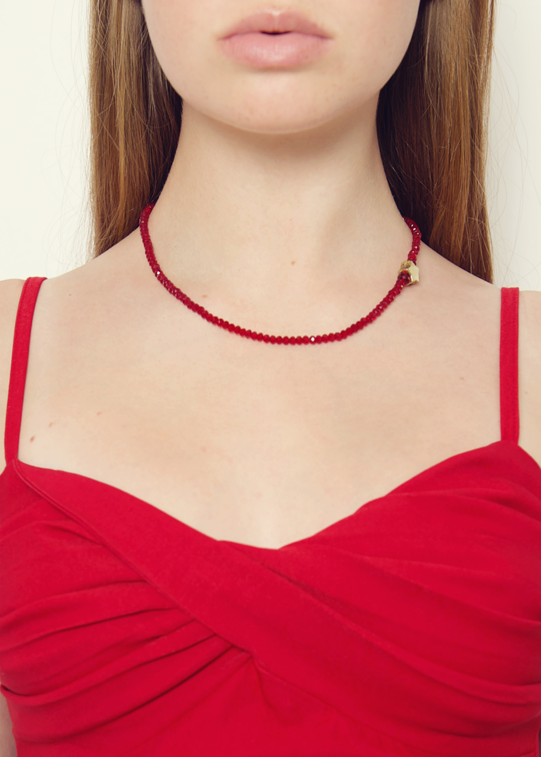 Ruby Star Necklace