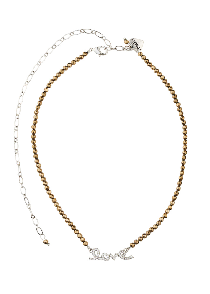 Pyrite Love Gemstone Necklace