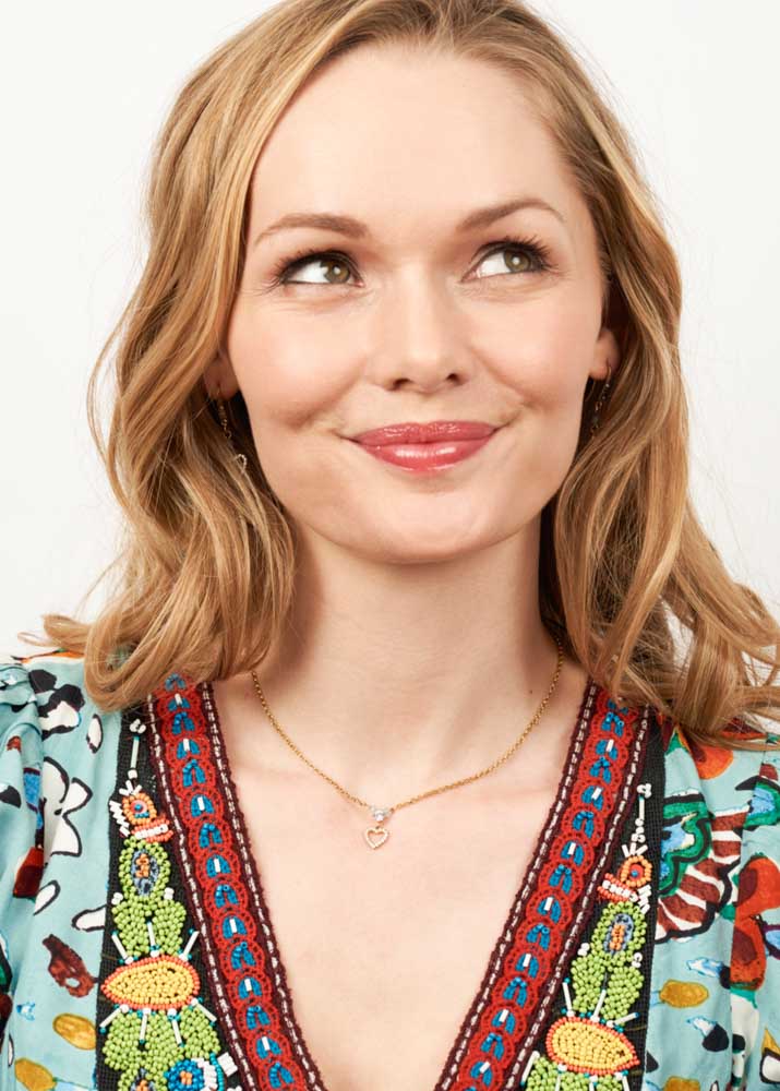 Sky Heart Chain Necklace