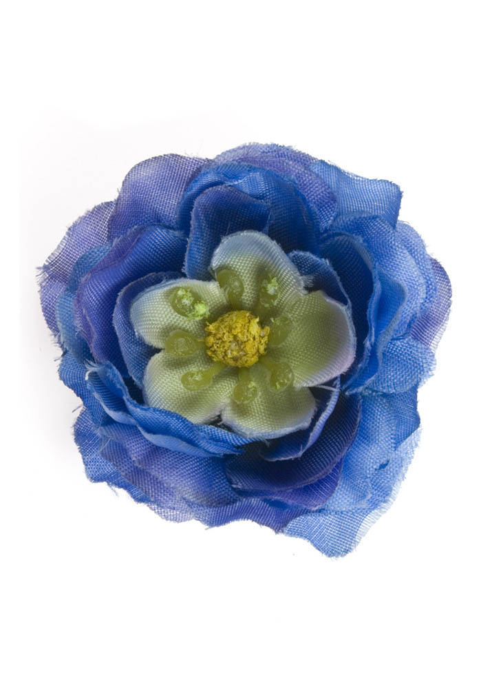 Blue Blossom Hairclip & Corsage